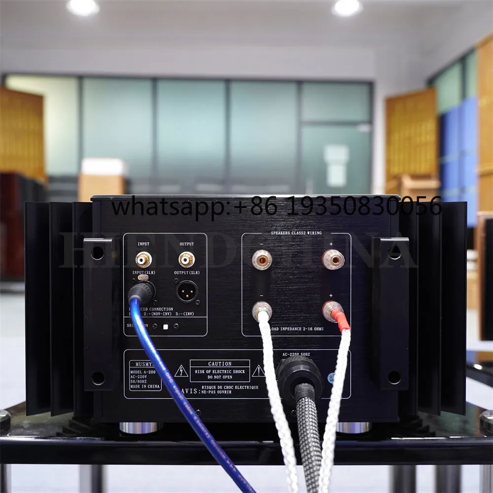 Усилитель мощности N-110 MUSMYS A-200 Mono Bock класса А, технология Accuphase, 300 Втканал, 8 Ом, Hi-Fi, пара усилителей (art.: 3920da3e473ca) - 3920da3e473ca