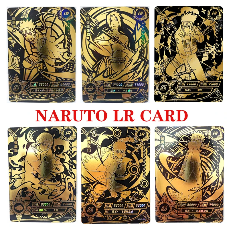 Коллекционная карточка аниме Наруто KAYOU golden man LR редкая Uchiha Itachi Sasuke Hatake Kakashi