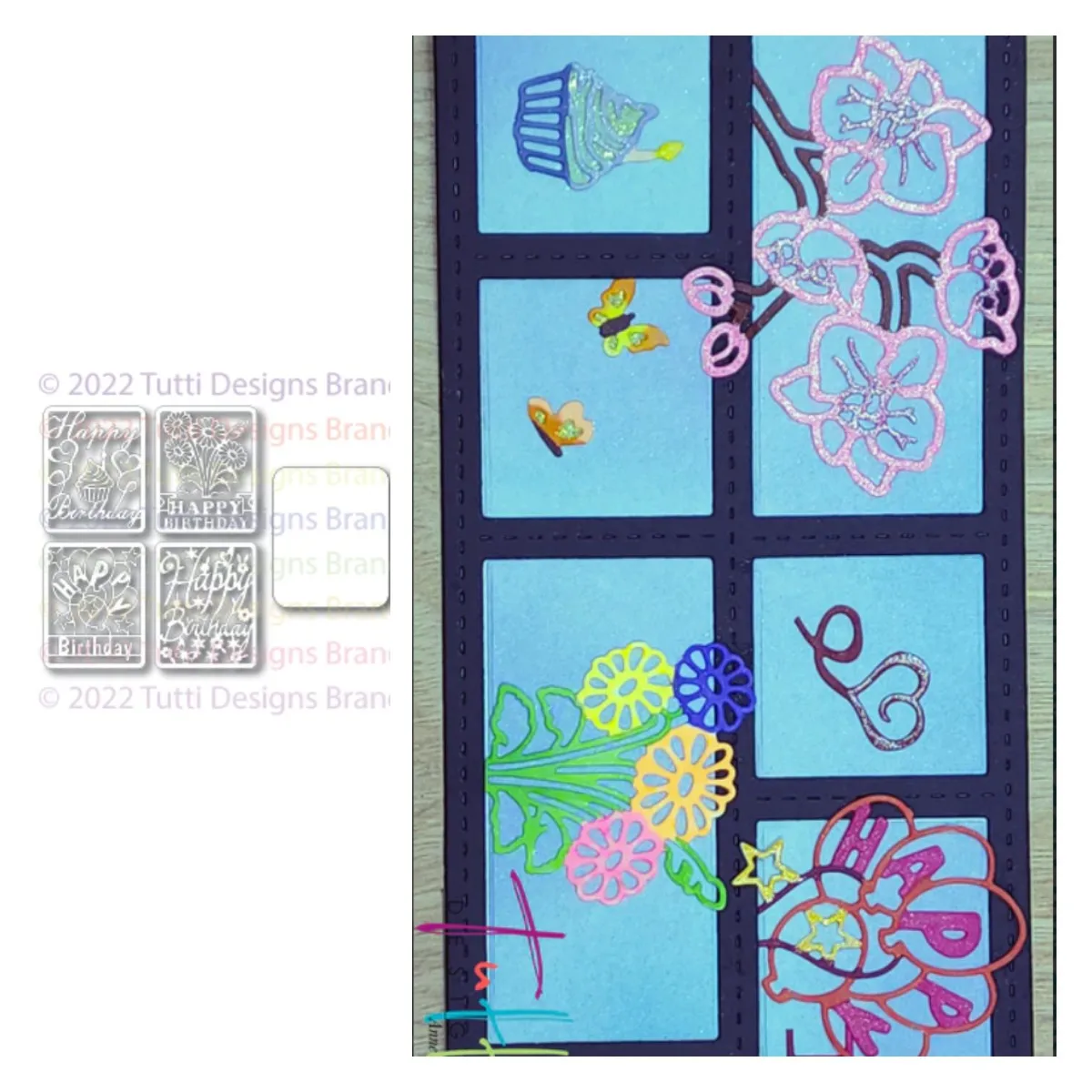 

Happy Birthday Windows Metal Cutting Dies For Diy Scrapbooking Crafts Maker Photo Album Template Handmade Decoration 2022 New