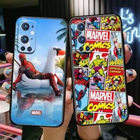 marvel comics for oneplus nord n100 n10 5g 9 8 pro 7 7pro case phone cover for oneplus 7 pro 17t 6t 5t 3t case
