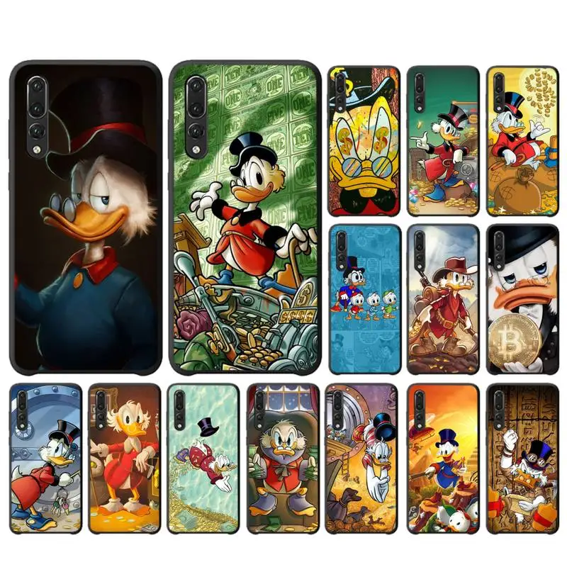 

Disney Scrooge McDuck Phone Case for Huawei P30 40 20 10 8 9 lite pro plus Psmart2019