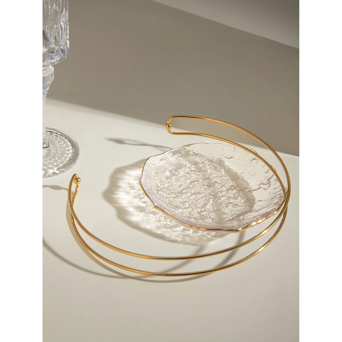 Очаровательное минималистичное двойное ожерелье из нержавеющей стали чокер для