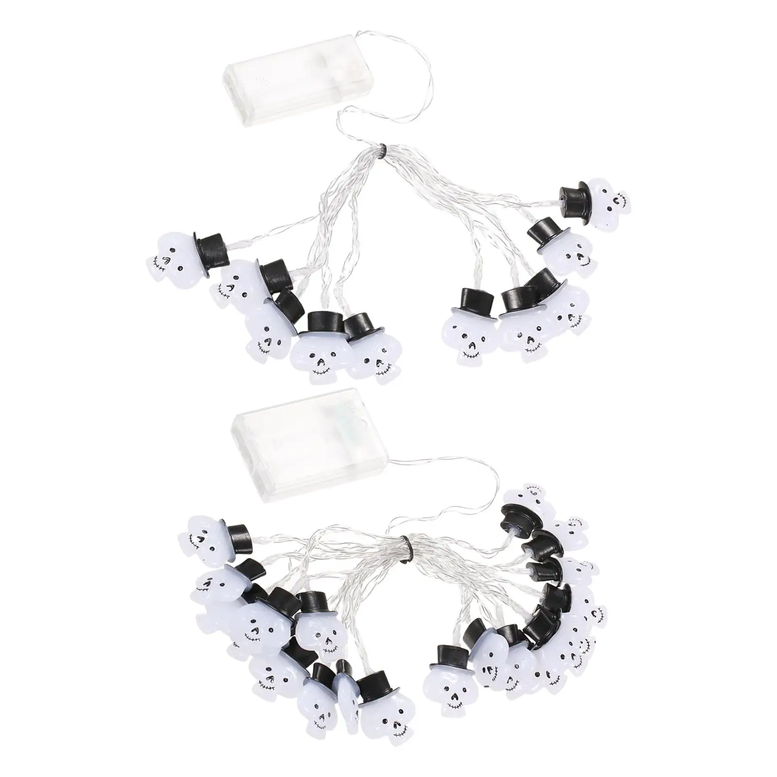 

String Lights Decorative Cute Skull Shape Lights for Outdoor Tree Garden