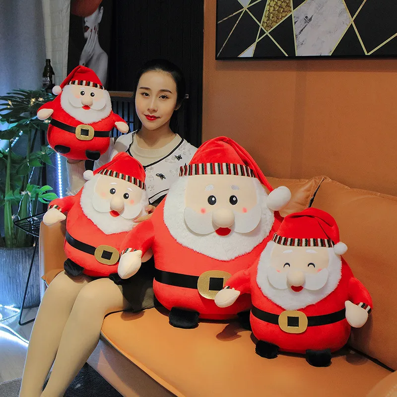 Кукла Санта-Клаус плюшевая Мягкая кукла Ragdoll для мальчиков и девочек мягкая