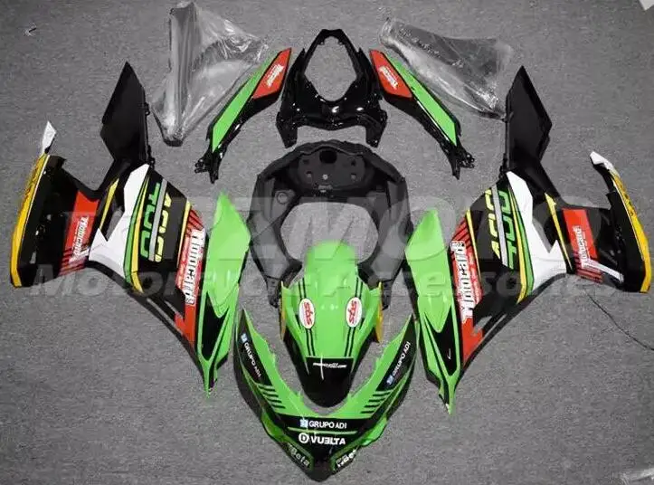 

4Gifts New ABS Motorcycle Fairings Kit Fit For Kawasaki EX 400 2019 2020 2021 2022 2023 19 20 21 22 23 Bodywork Set Green Red