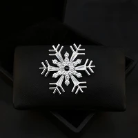 high end snowflake brooch cute japanese style pins fixed clothes decorative creative corsage all match suit accessories jewelry