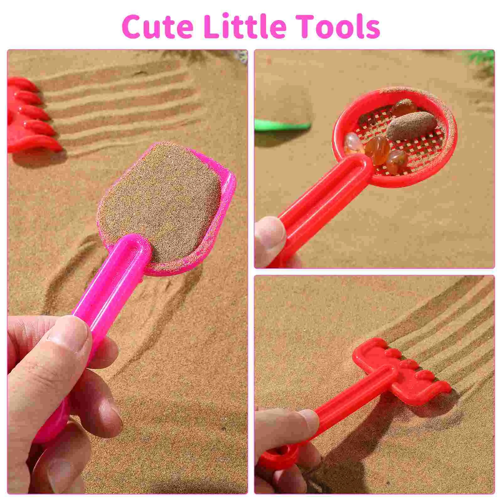 Детское ведро для песка 24 шт. интересное детское пляжное игрушка мини-ведро