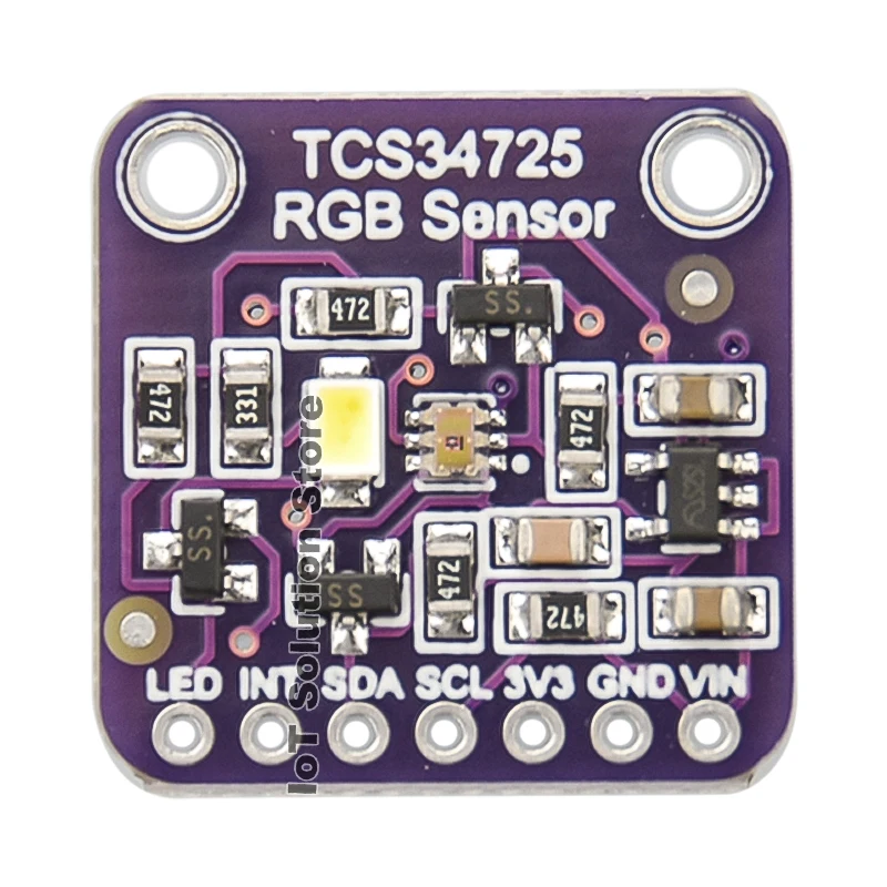 

Модуль материнской платы TCS34725 с цветным сенсором RGB