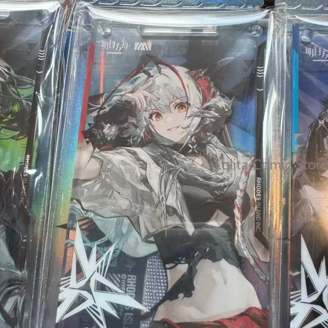 Аниме Arknights W The Aphasic Юбилейный мерч, карта-пропуск с персонажем игры, коллекционная фотокарточка для косплея, настольный дисплей, подарок для фанатов. (art.: 3920dcdf5449d) - 3920dcdf5449d