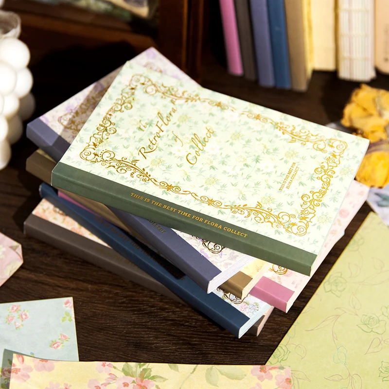 

100pcs/pack Aesthetics Style Material Paper Decorative Diy Scrapbooking Diary Album hand made junk journal Collage material