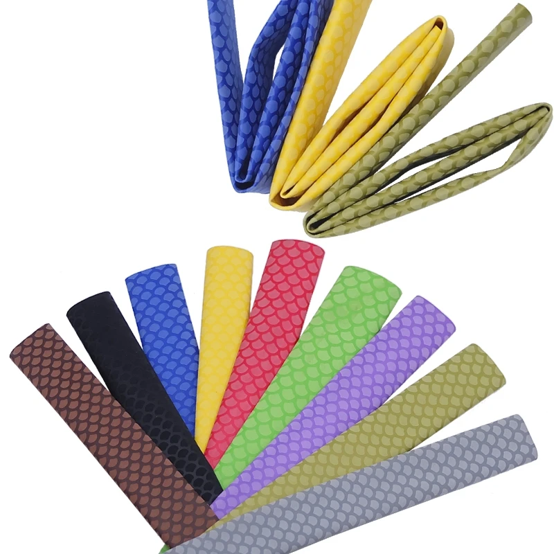 Anti-slip pattern tube fish scale pattern fishing rod handle