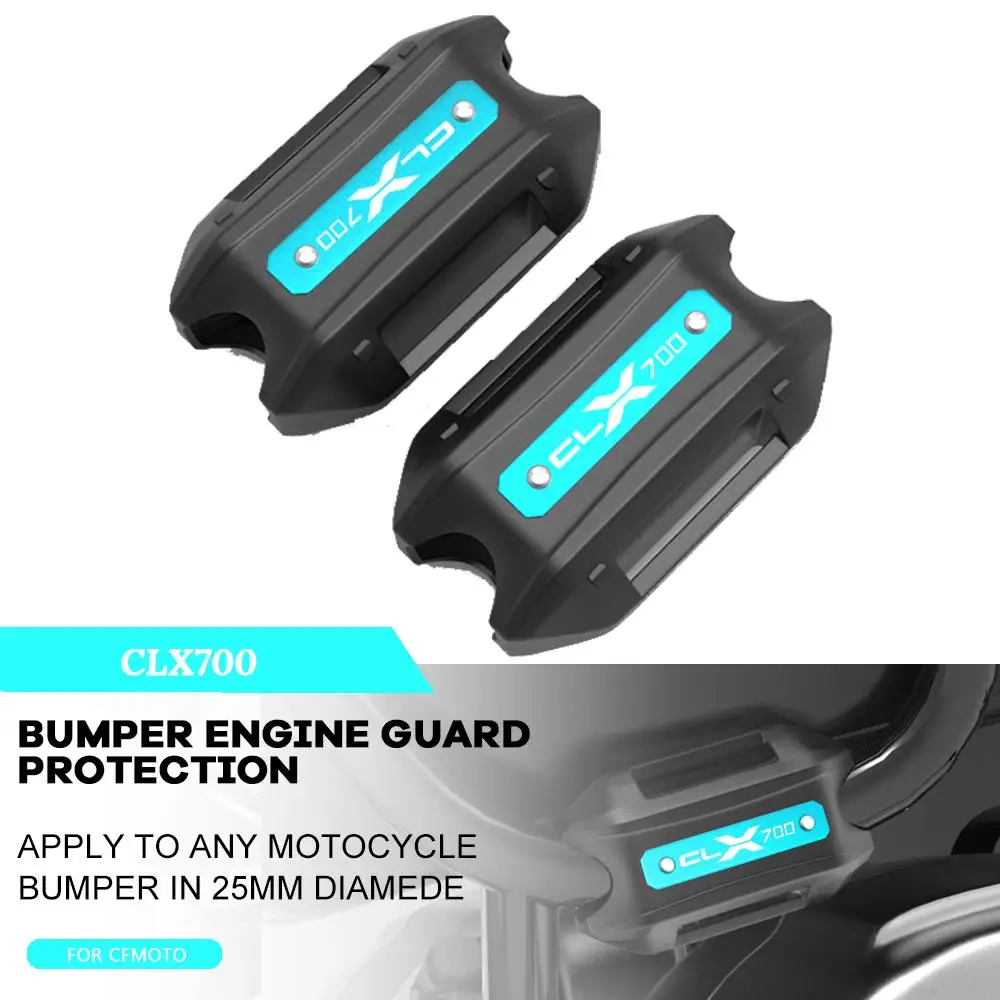 

Мотоцикл для CFMOTO 700CLX 700 CLX 700CL-X CLX700 2020 202125 мм амортизатор бампера Защита двигателя декоративный блок