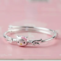anime sanrio hello kitty kuromi cinnamoroll melody bracelet girl student couple bracelet peripheral jewelry gifts