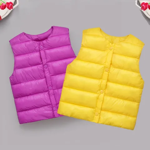 Детский пуховый жилет Polyester для мальчиков