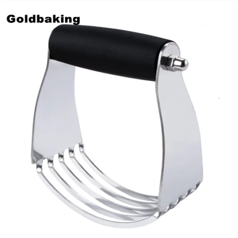 

Professional Dough Blender Top Pastry Cutter with Heavy Duty Stainless Steel Blades Pastry Blender Cutter Dough Mixer