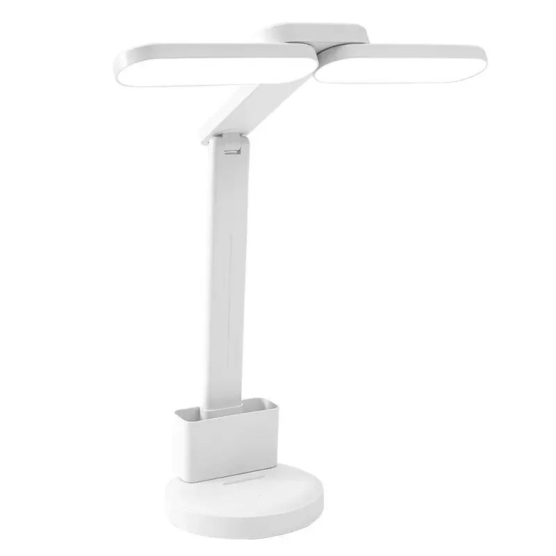 

Светодиодная Настольная Лампа С Датчиком Для Защиты Глаз, Регулируемая Яркость, USB-перезаряжаемая, Для Чтения, Для Общежития