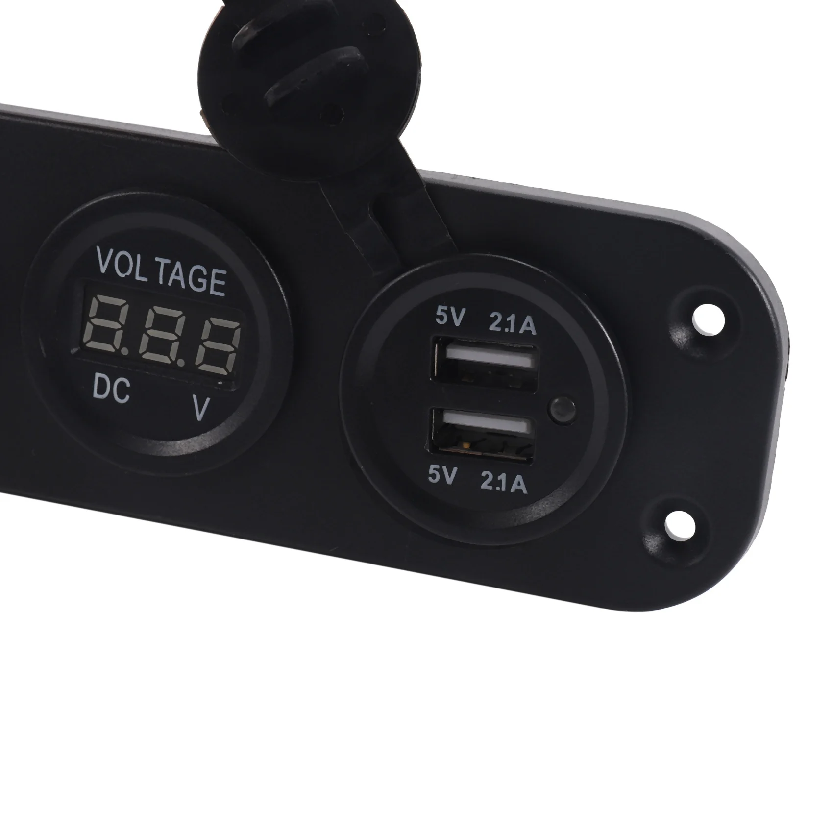 4 в 1 двойное зарядное устройство QC3.0 C-Igarette гнездо прикуривателя Цифровой