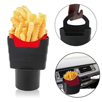 2022 upgrade cup holder insert large automobile bottles base compatible with french fries box car cup holder expander