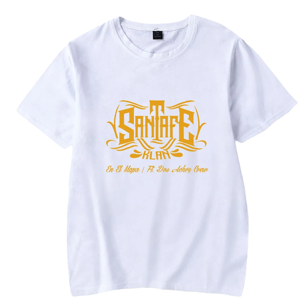 Удобная футболка с принтом Santa Fe Klan повседневные универсальные нейтральные
