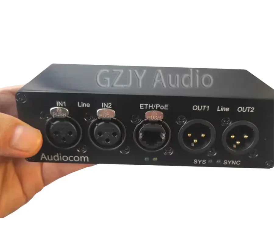 Интерфейсный блок передачи аудиосети Audiocom DT AES67