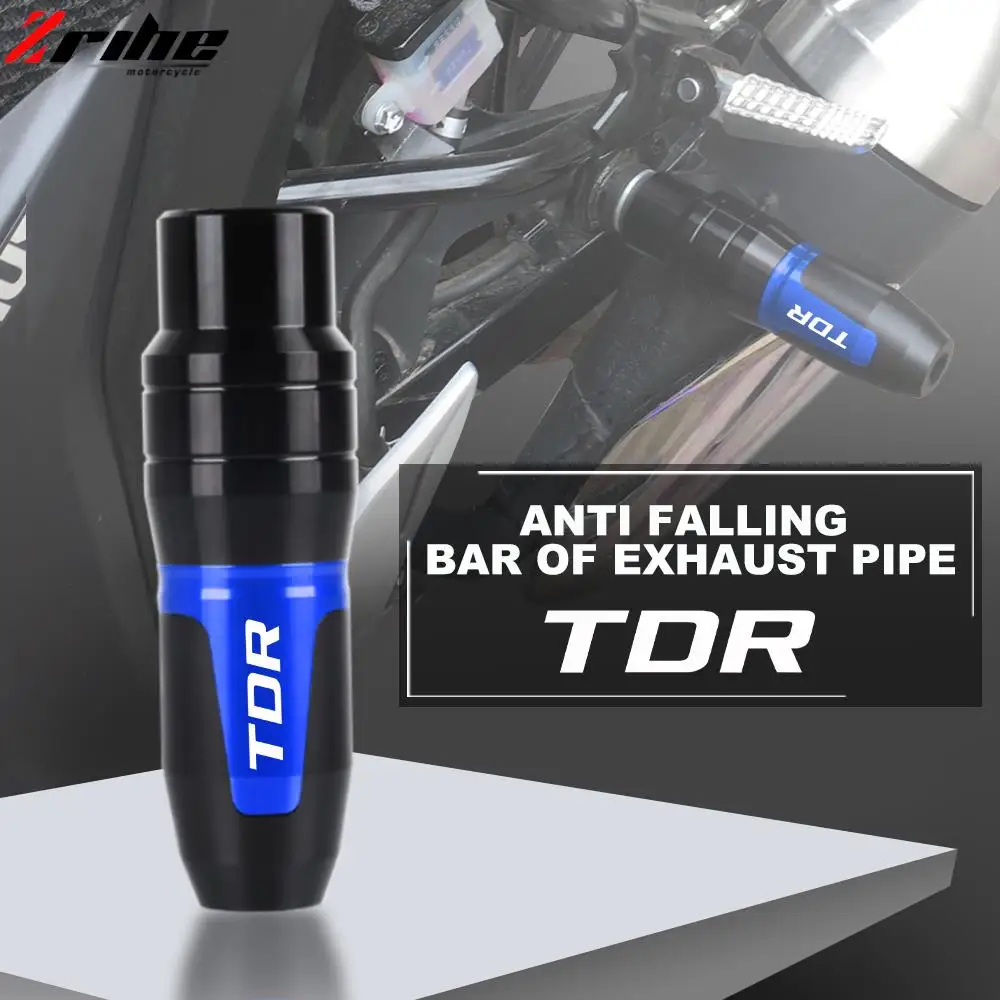 

Falling Protection For Yamaha TDR125 TDR240 TDR250 TDR 250 125 Motorcycle Aluminum Exhaust Crash Pads Frame Sliders Protector