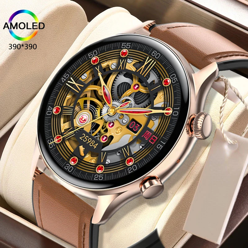 

Al Voice Assistant Smart Watch Bluetooth Men's Women's Bracelet 1.36 Inch HD NFC smartwatch Blood Oxygen For Xiaomi Huawei