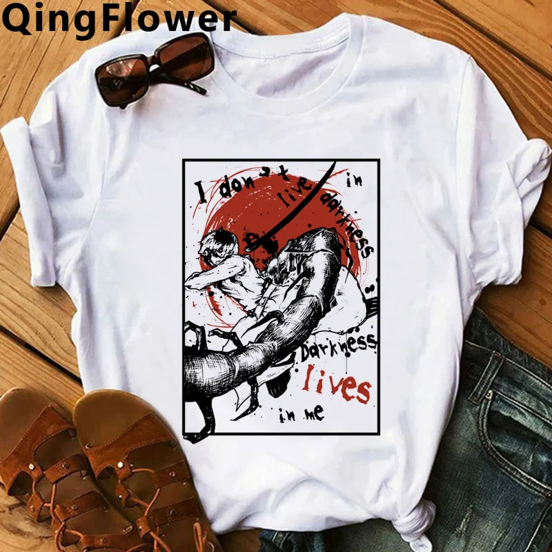 

Tokyo Ghoul top tees tshirt men ulzzang casual harajuku kawaii plus size harajuku tshirt t-shirt plus size tumblr