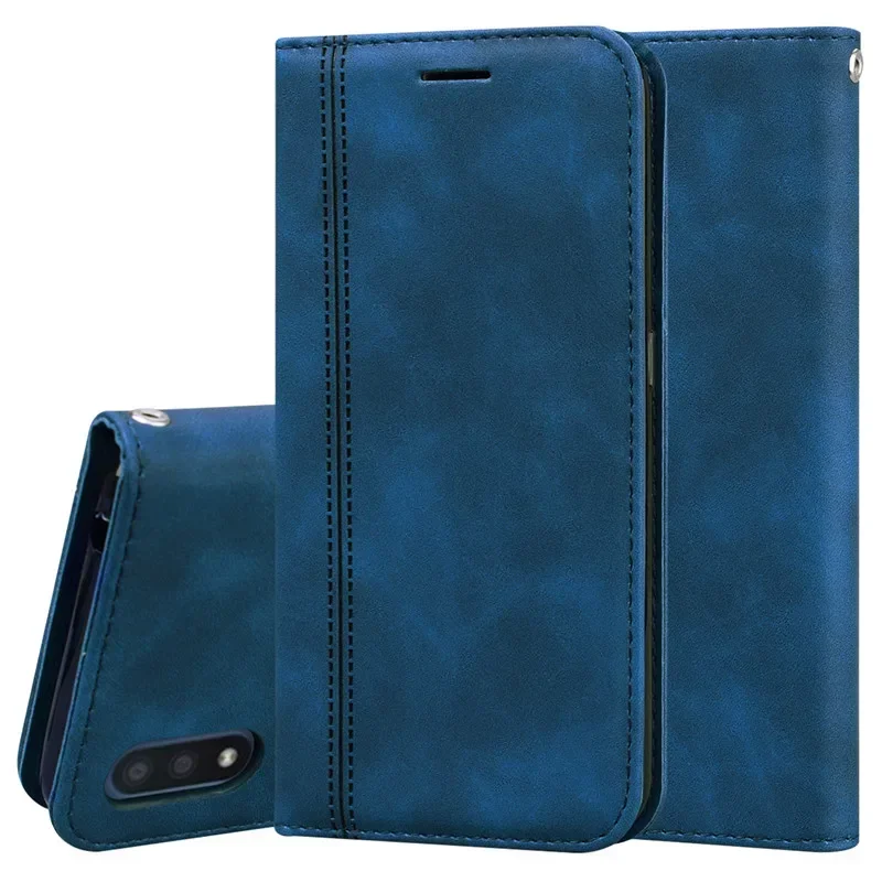 

Роскошный кожаный чехол-книжка для Samsung Galaxy A01 Core, чехол-накладка для Samsung A01 A 01 A01Core, чехол для телефона