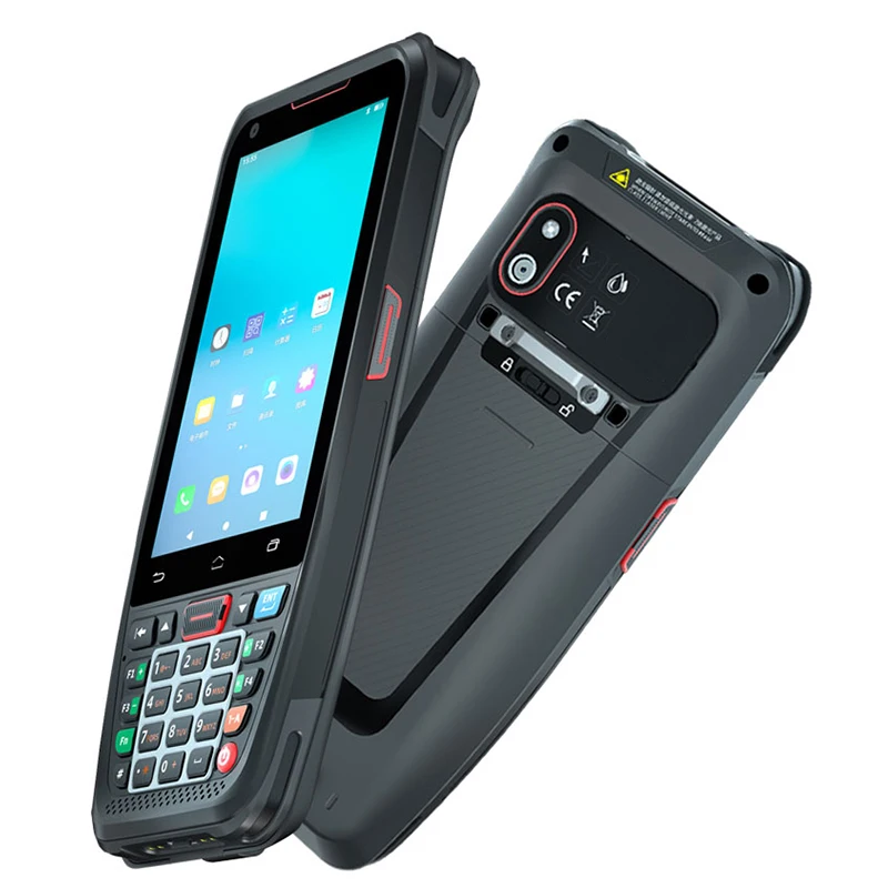 Фото Прочный КПК Android с 4G RAM 64G ROM 1D 2D сканер штрих-кода 4G/LTE WiFi для ресторана и логистического портативного сбора данных N40 №5