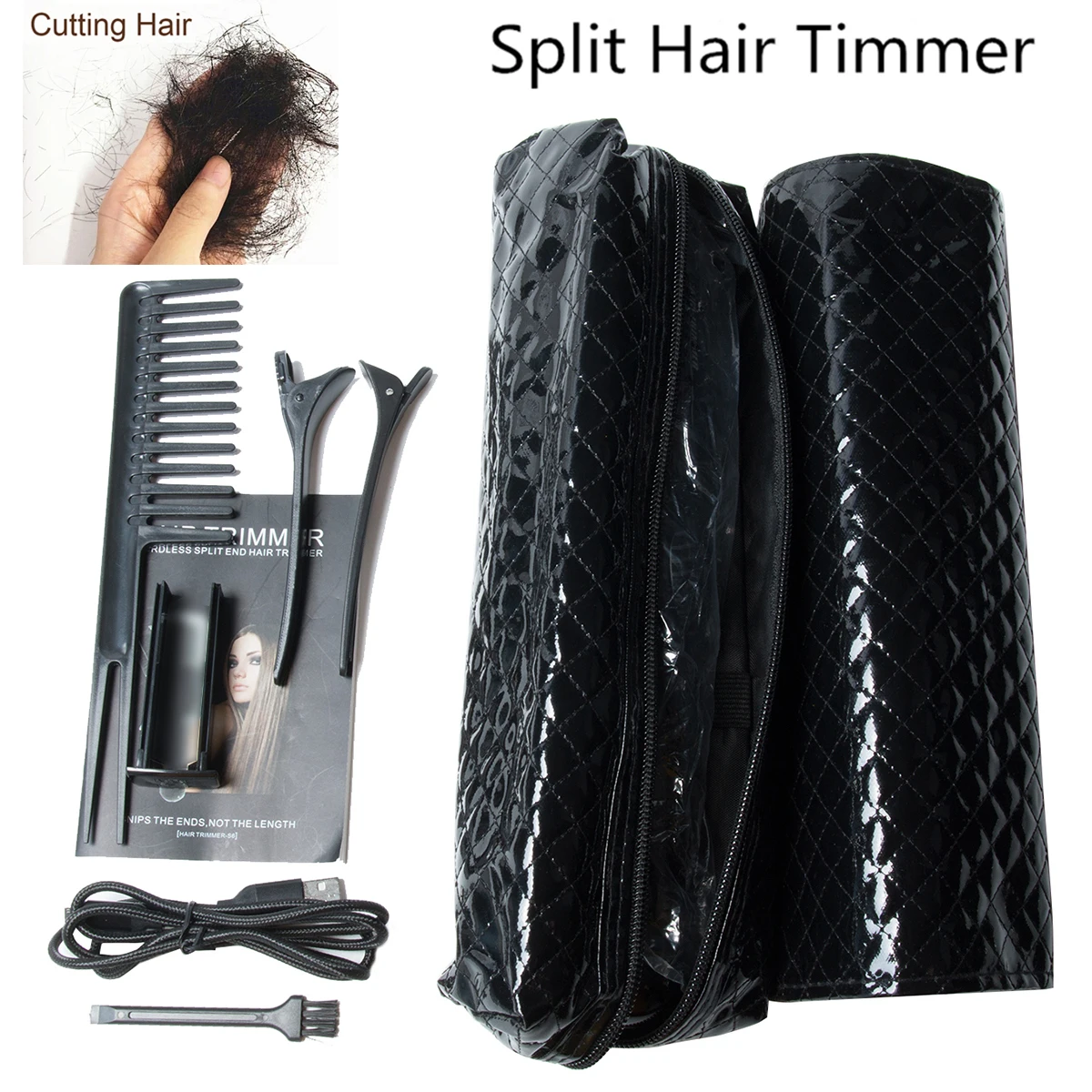 Split Hair Trimmer USB Charging Smooth End Cutting Straight Hair  Cutter Care Tools Hair Styler Clipper Split Trimmer enlarge