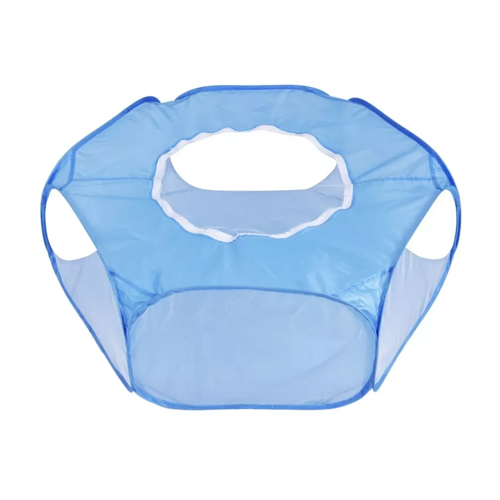 

NEW2023 Pet Playpen Portable Open Outdoor Small Animal Cage Transparent Tent Pet Folding Yard Fence For Dog Hamster Rabbit Guine