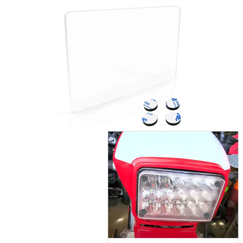 

Motorcycle Head Light Fit For Honda XR650L 1993 - 2023 Headlight Protector Guard Grill Cover Fit For Yamaha TW200 1987 - 2023