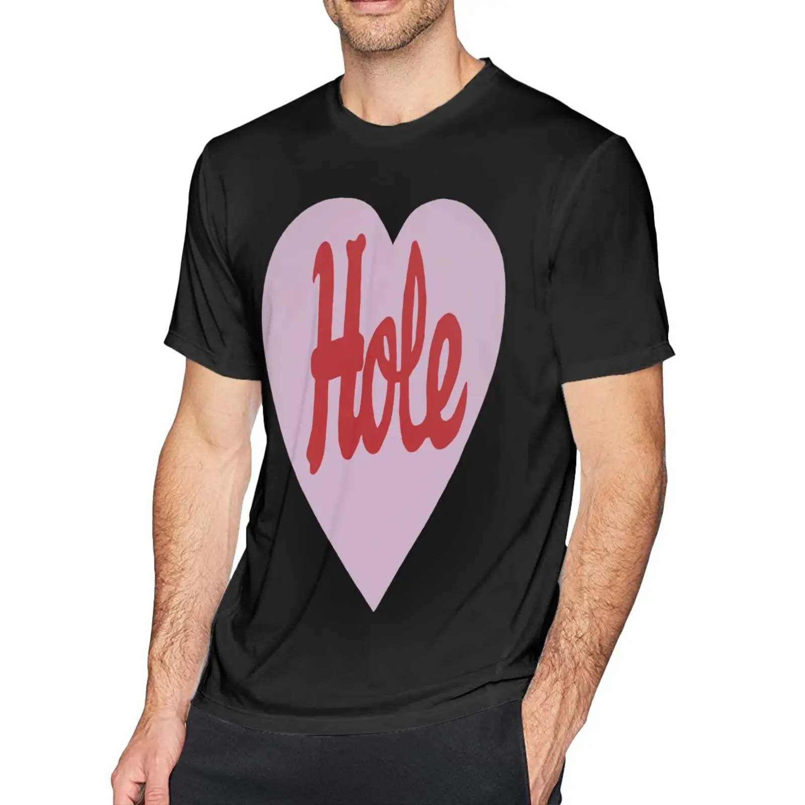 

Футболка с надписью Love Hole Band, Мужская футболка с 1994 отверстиями, футболки для женщин и мужчин, винтажная Мужская хлопковая футболка, Топ