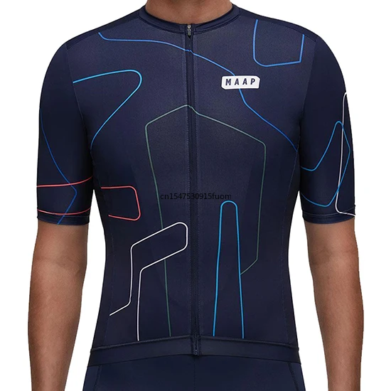 

Мужская велосипедная Джерси MAAP, дышащие гоночные топы, летняя одежда для горного велосипеда, велосипедная Джерси с коротким рукавом, рубашк...