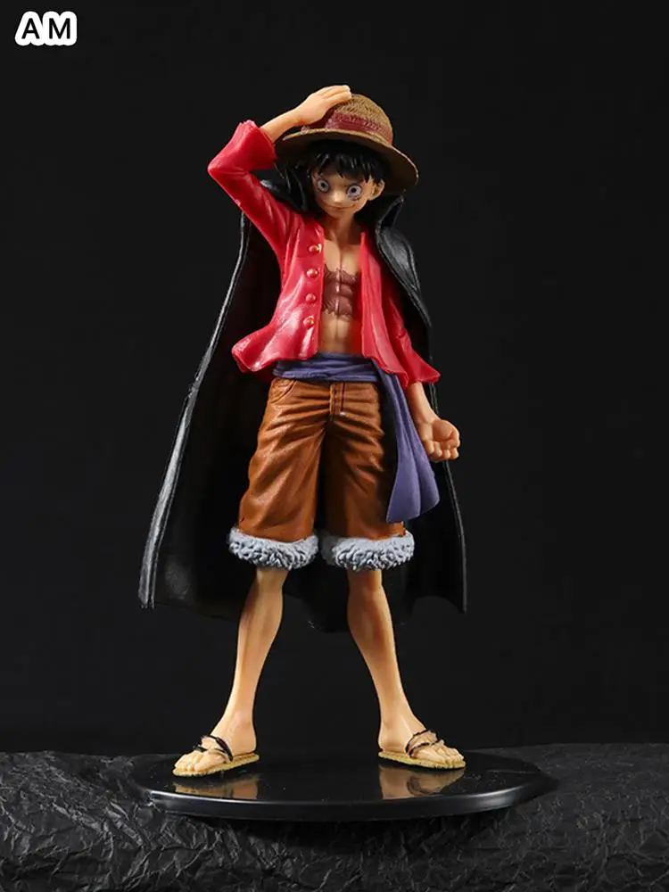 16cm Anime One Pieces Cartoon Figure Pirates Straw Hat Monkey D Luffy Action Figure PVC Collect Doll Toys For Children Gift images - 6