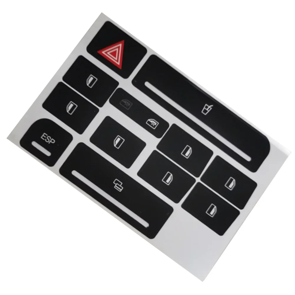 1 комплект для A4 B6 B7 ESP наклейки на подстаканник ремонт изношенная кнопка ручка