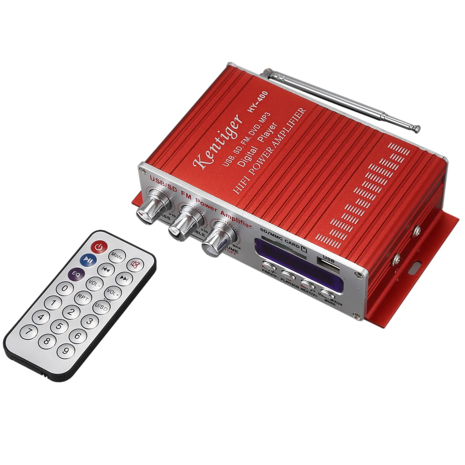 Kentiger Hy-400 Hi-Fi автомобильный стерео усилитель радио Mp3 динамик с Fm ЖК-дисплеем