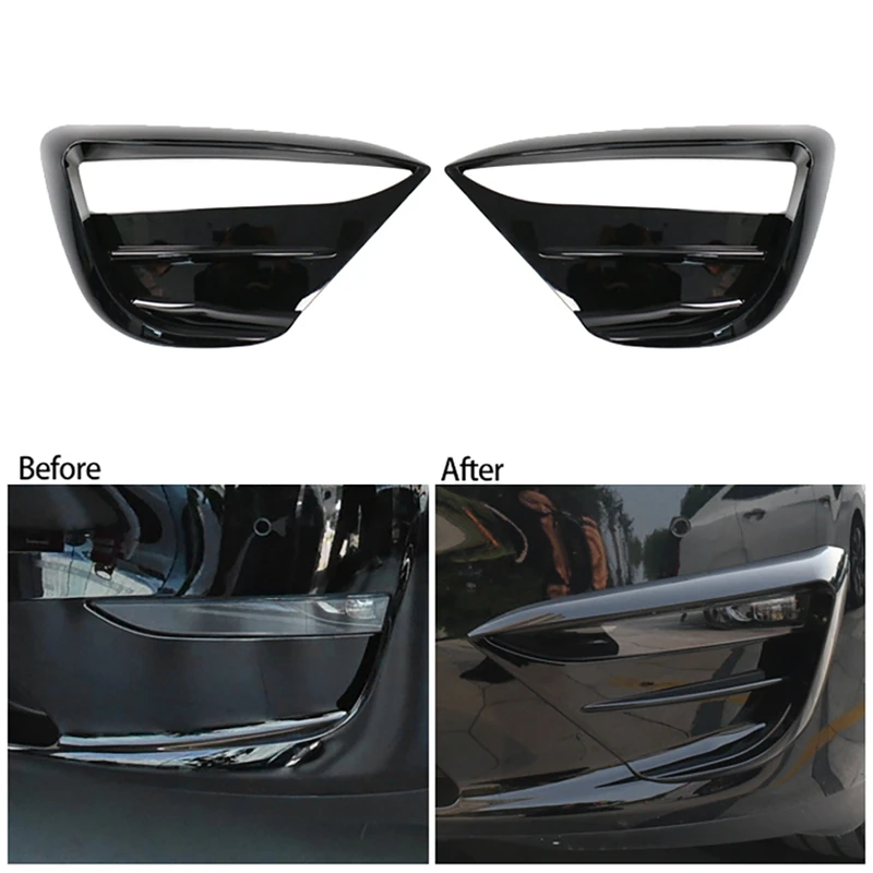 Передний бампер автомобиля противотуманные фары нижняя решетка рамка спойлер