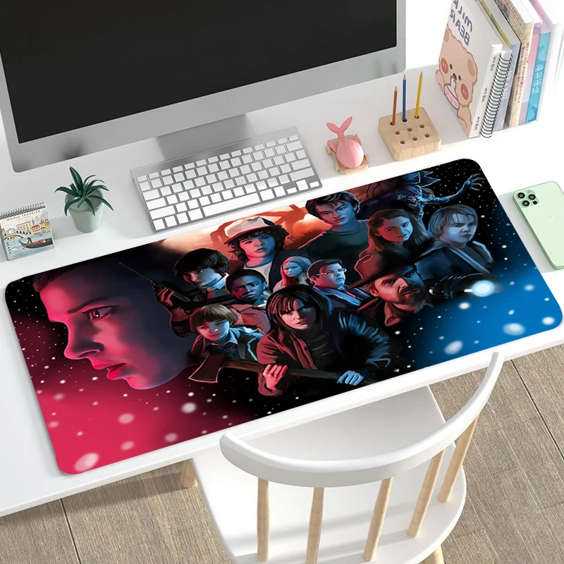 

Mouse Pad Gamer Keyboard Gaming Mat Stranger Things Deskmat Pads Kawaii Pc Accessories Mats Mousepad Computer Anime Xxl Mausepad