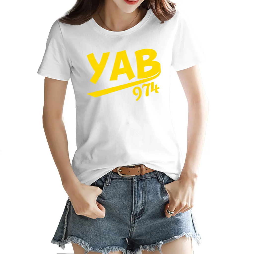 

Yab 974 Reunion Islandby B Buzz Women's T-shirt Cute White Funny Sarcastic Tees Tops European Size