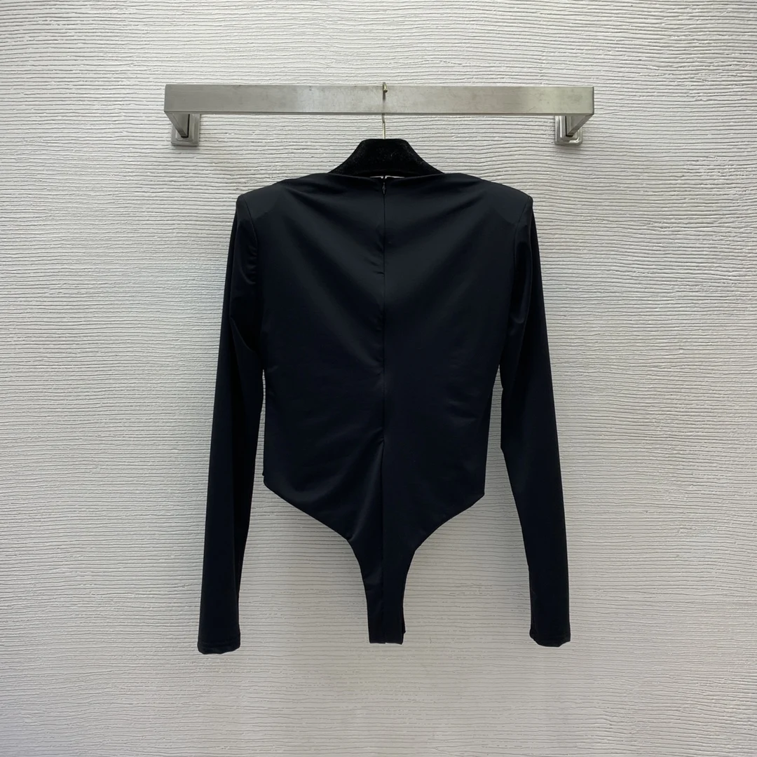 

Bodysuit Women 2023 New Spring and Autumn Summer Women's Sexy Spicy Girls One Piece Tight High Elastic Long Sleeve Square Neck T