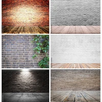 vinyl custom vintage brick wall wooden floor photography backdrops photo background studio prop 211218 zxx 20