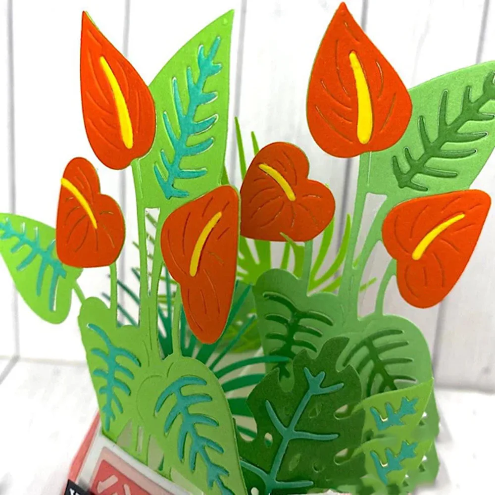 

3D Flower Metal Cutting Dies Metal Cut Die Craft Decoration Scrapbook Paper Craft Knife Mould Blade Punch Stencil Die