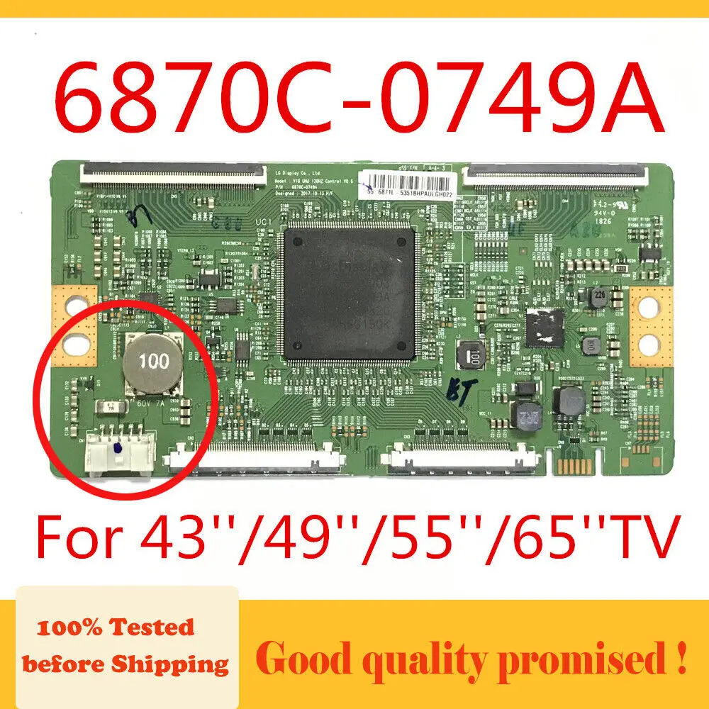 

Для 6870C-0749A доска для ТВ LC650EQL-SLA1 120HZ LG TV Board Logic Board