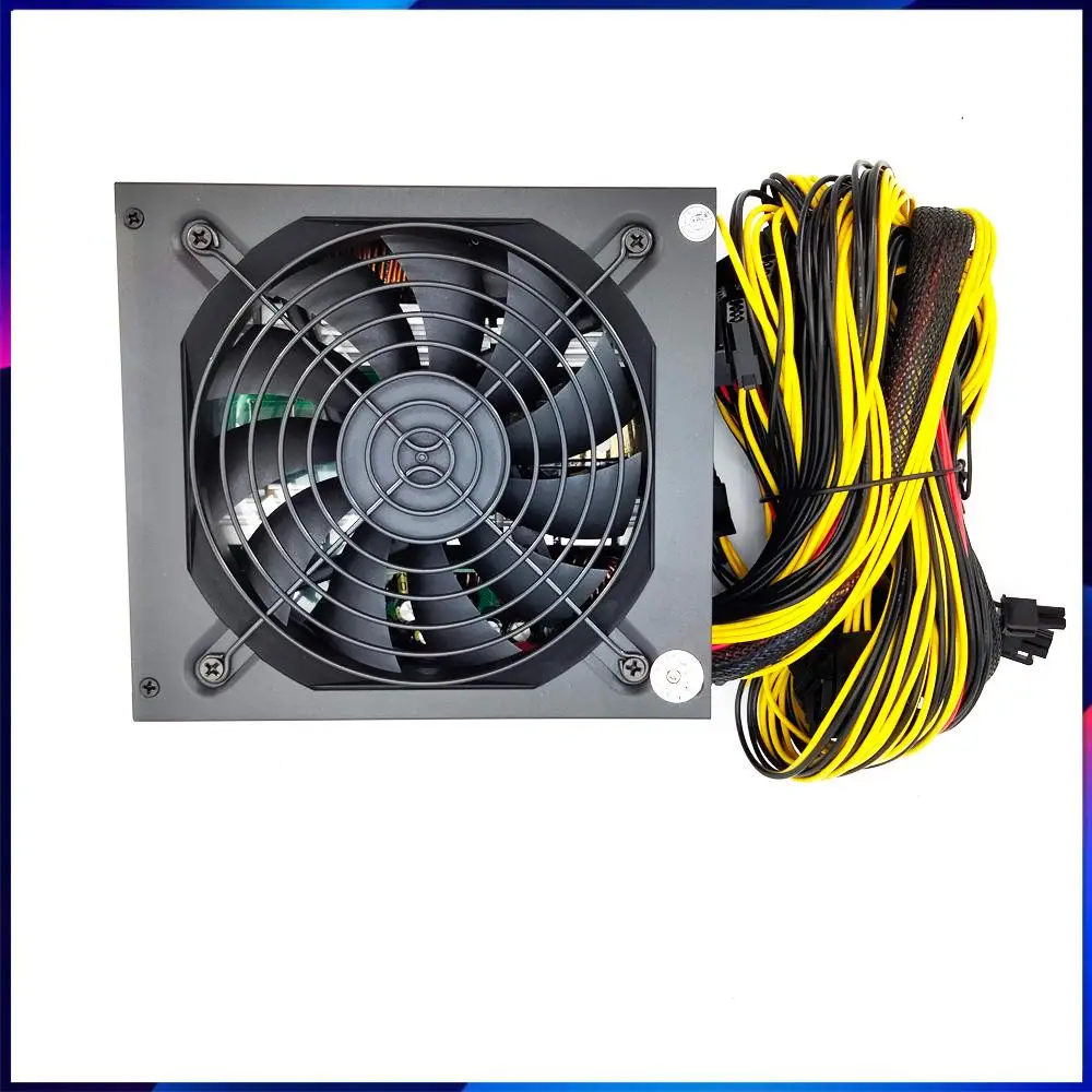 

1800W 110V-264V Portable Computer Mining Power Supply ATX Fit For 8 Graphics Card Eth Coin