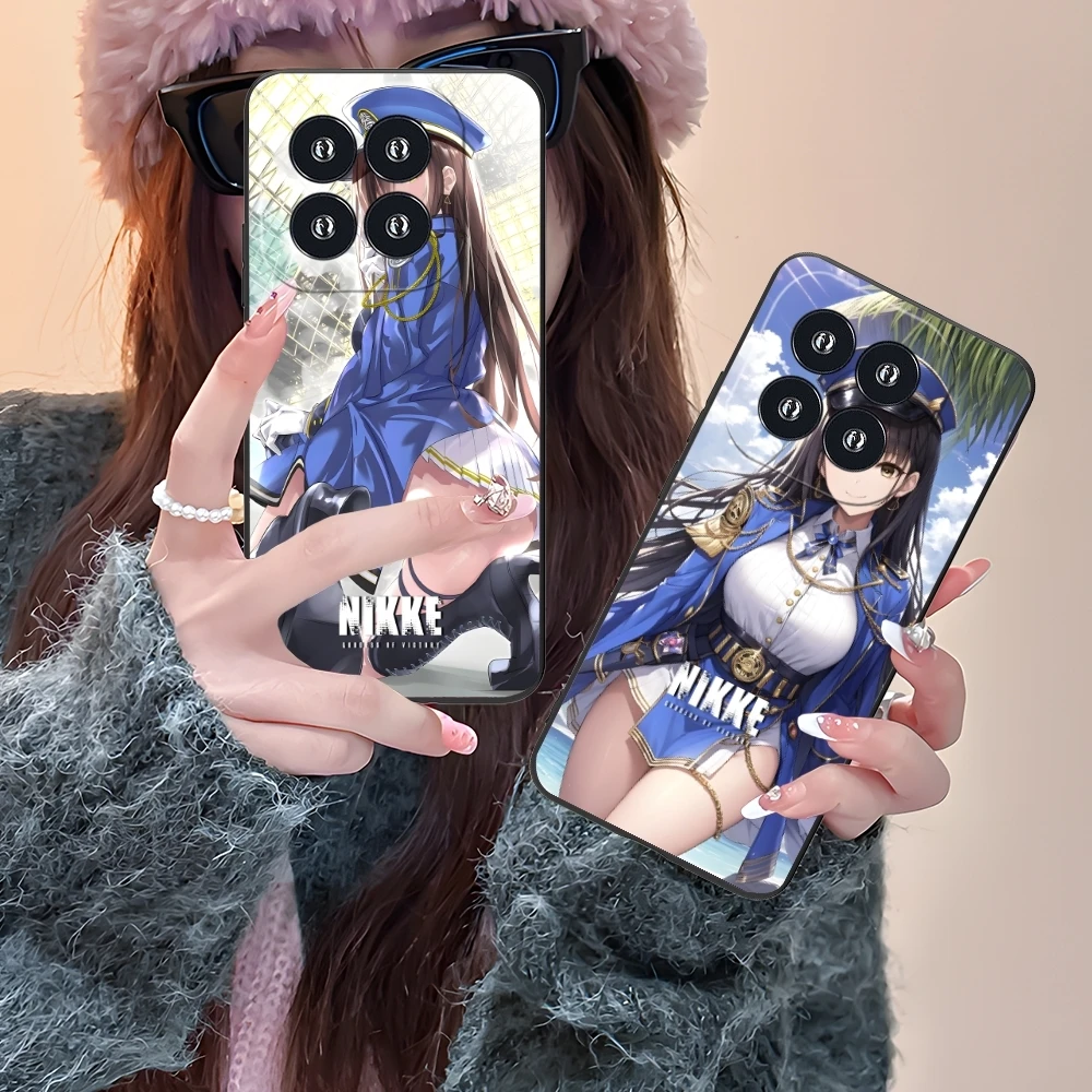 Чехол для мобильного телефона богини NIKKE Diesel Xiaomi 14 13 12 11 10 9 T Ultra Lite Pro S SE X 5G черный