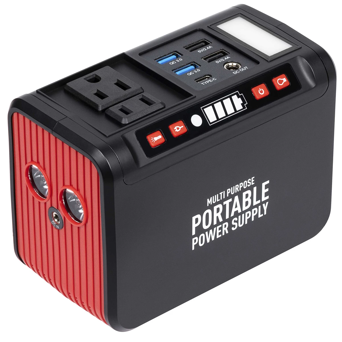 

New Small Size Portable Power Station 80w AC Power Bank 74Wh 20000mAh Outdoor Generator External Battery Fast Charge Phone