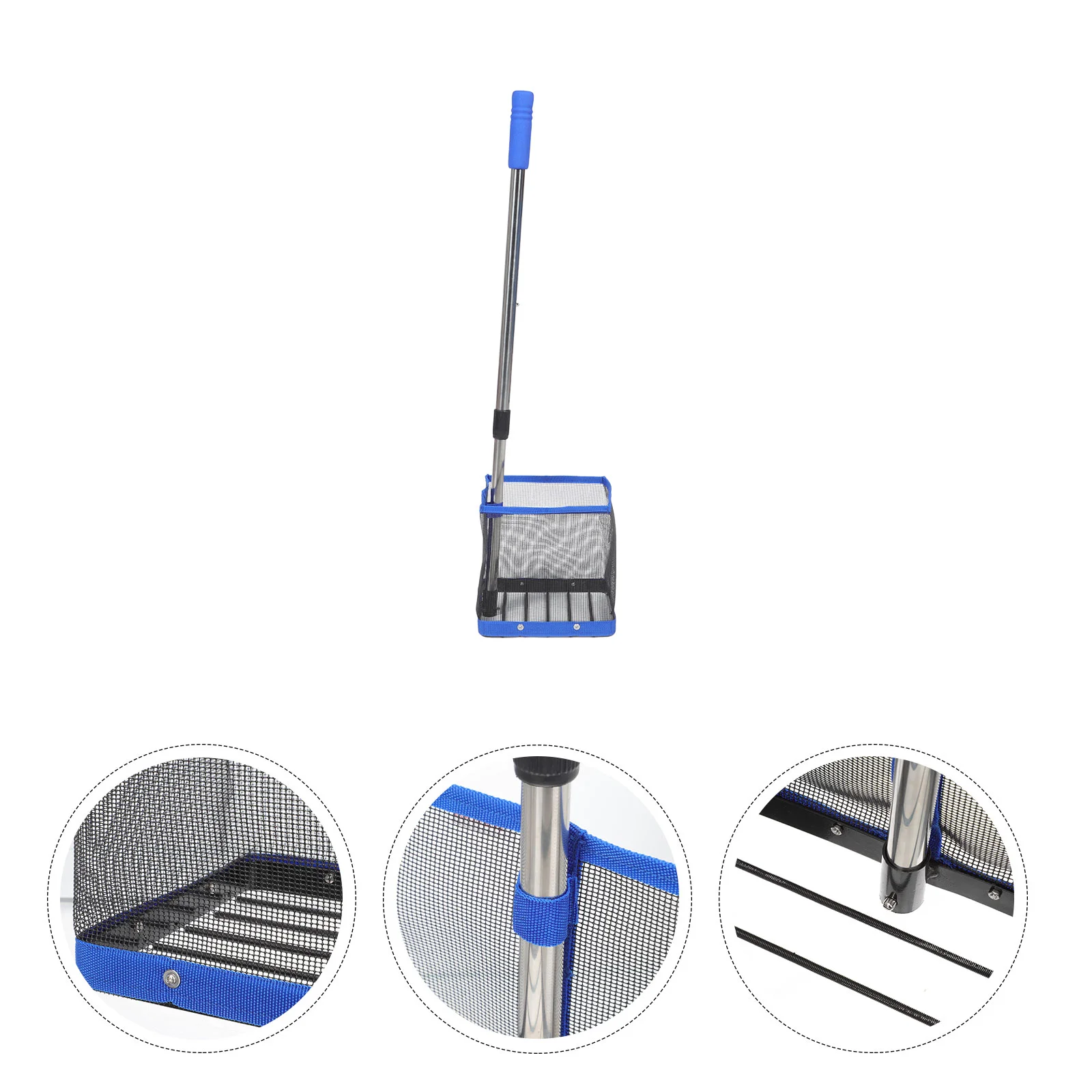 

Сборщик мячей для настольного тенниса, ретривер, Регулируемая рукоятка, поставка для сбора мяча для понга, нейлоновый мульти