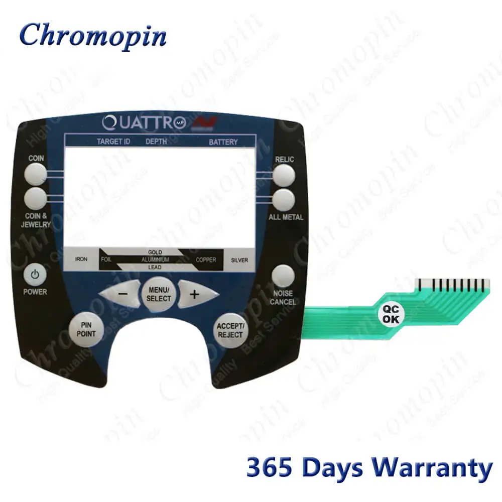 Переключатель клавиатуры мембранной MINELAB OUATTRO MP для кнопки mp