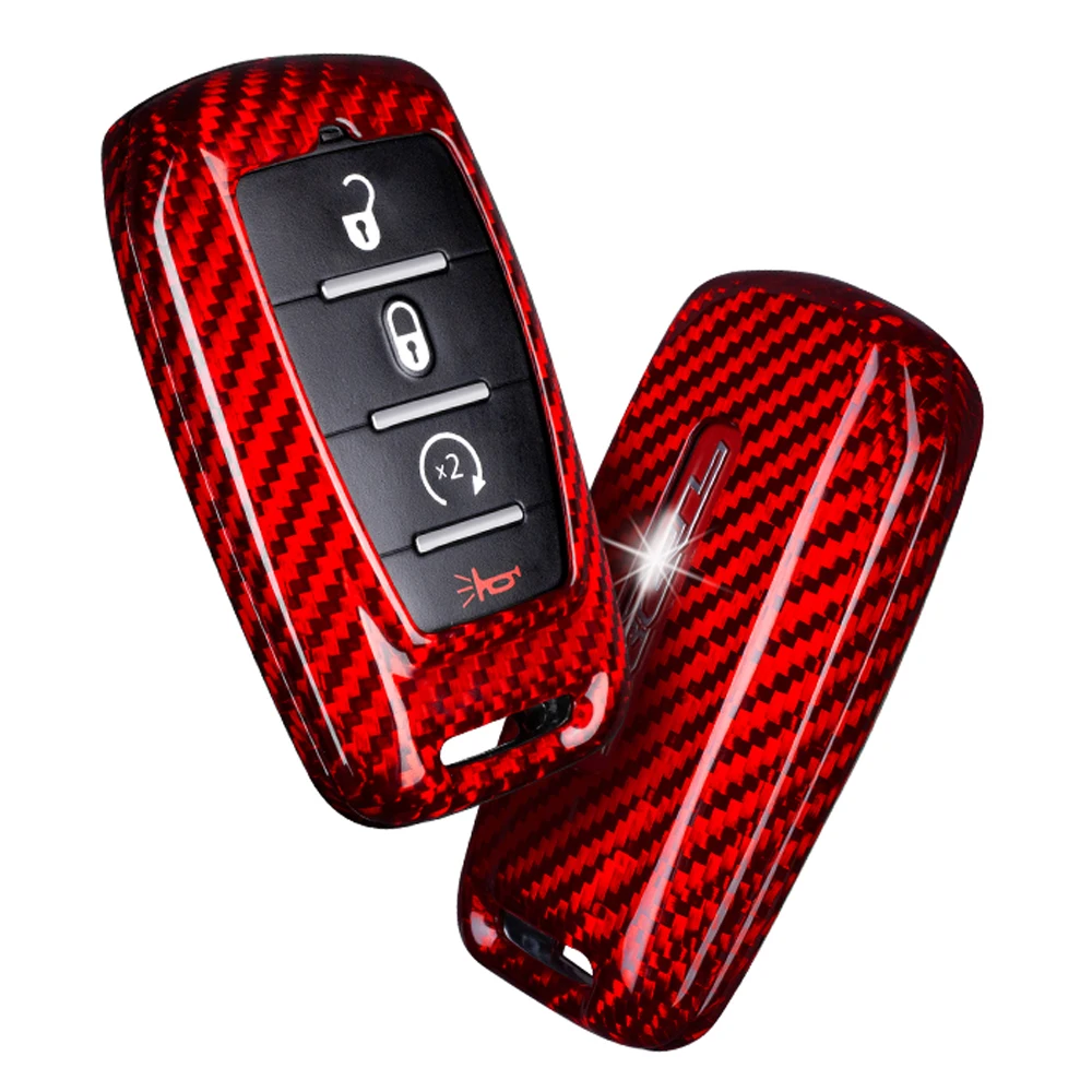 

Чехол для ключей Ram 1500 Limited с брелоком из углеродного волокна, чехол для ключей Ram 2500 Power Wagon 3500, аксессуары для умных ключей 2023